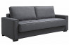 Canapé convertible en tissu 3 places House & Garden noir ICARE