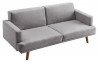 Canapé convertible en tissu 3 places House & Garden gris DAN