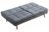 Canapé convertible WATFORD gris anthracite
