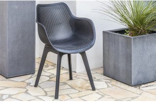 Fauteuil salon de jardin design DCB Garden SCANDI