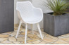 Ensemble table et chaises de jardin en aluminium 6 personnes DCB Garden SCANDI