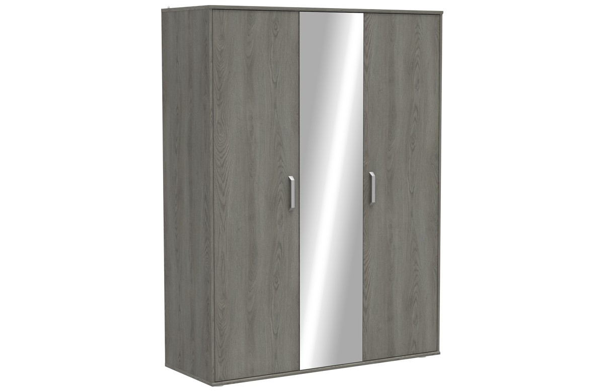 Armoire DIVINE 3 portes + miroir