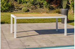 Table de jardin 8 personnes en aluminium/céramique DCB Garden HELSINKI