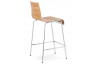 Tabouret de bar en bois zebrano - Cobe