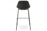 Tabouret de bar noir piétement fin - Escal Mini