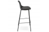 Tabouret de bar noir style industriel - Escal