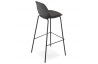 Tabouret de bar noir style industriel - Escal