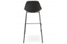 Tabouret de bar noir style industriel - Escal