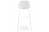 Tabouret de bar blanc style industriel - Escal