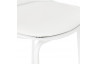 Tabouret de bar blanc style industriel - Escal