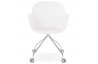 Fauteuil blanc rotation à 360° - Rulio