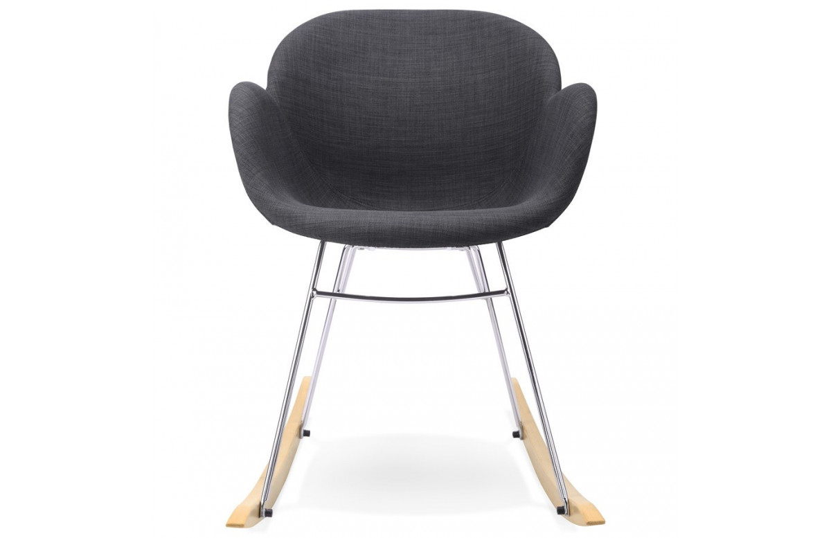 Fauteuil à bascule design contemporain