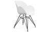 Chaise blanche pieds style Eiffel - Umela