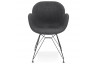 Fauteuil chic noir - Equium