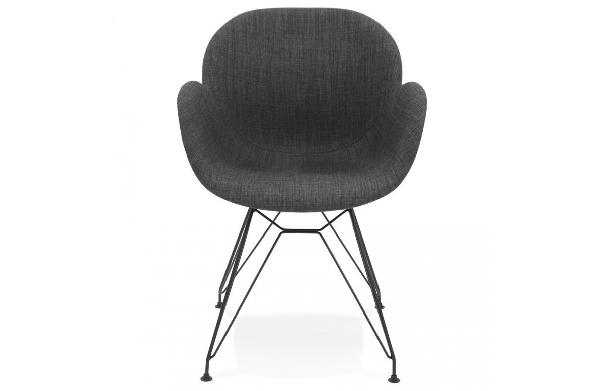 Fauteuil chic noir - Equium