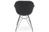 Fauteuil chic noir - Equium