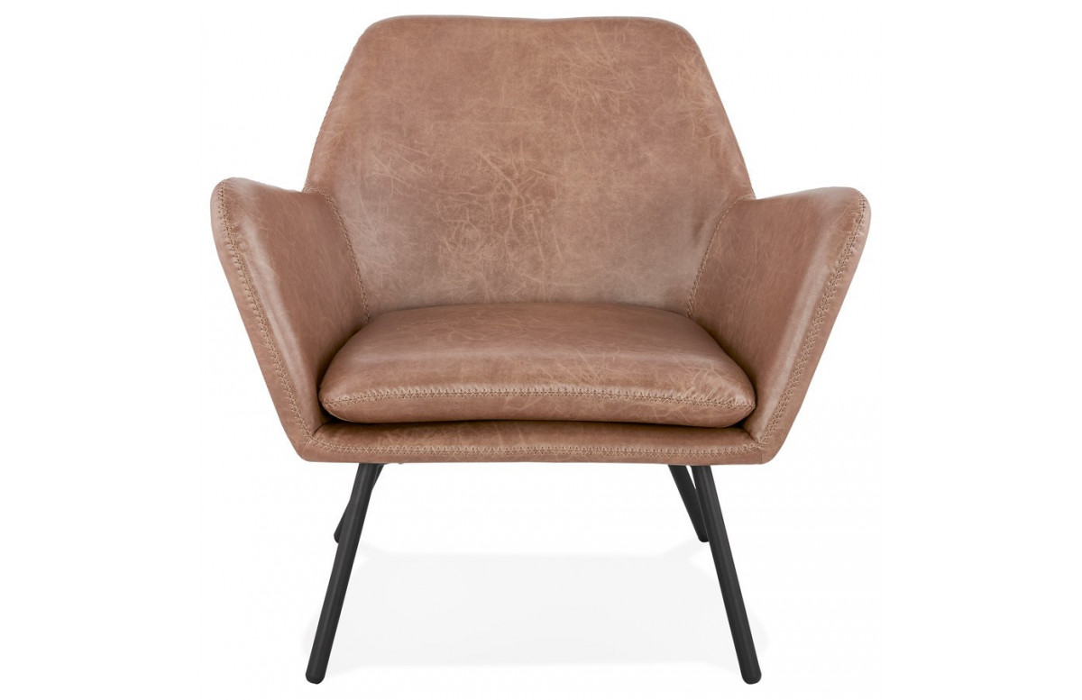 Fauteuil marron vintage - Luft