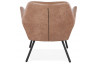 Fauteuil marron vintage - Luft