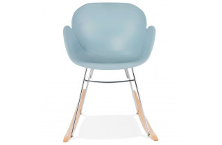 Chaise à bascule bleu - Knebel