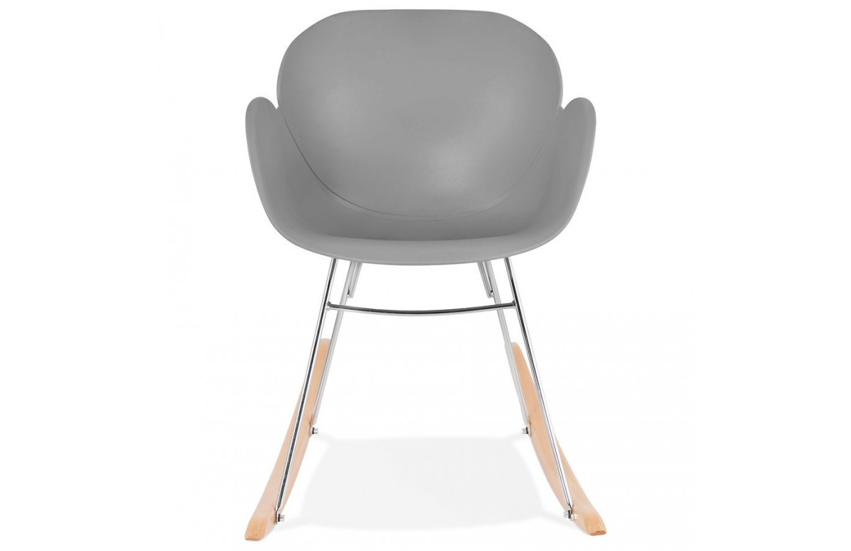 Fauteuil à bascule gris - Knebel