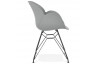 Chaise moderne avec des pieds métalliques - Umela