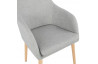 Chaise grise tendance et confortable - Miuk