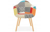 Fauteuil multicolore au design original - Loko