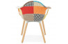 Fauteuil multicolore au design original - Loko