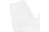 Chaise blanche avec accoudoirs - Skanor