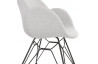 Fauteuil en tissu gris rembourré - Equium