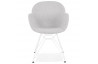 Fauteuil cocooning gris en tissu - Lider