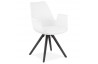 Chaise blanche design moderne - Skanor