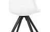 Chaise blanche design moderne - Skanor