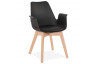 Fauteuil noir confortable et design - Alcapone