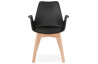 Fauteuil noir confortable et design - Alcapone