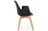 Fauteuil noir confortable et design - Alcapone