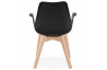 Fauteuil noir confortable et design - Alcapone