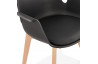 Fauteuil noir confortable et design - Alcapone