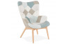 Fauteuil au look original et multicolore - Nana