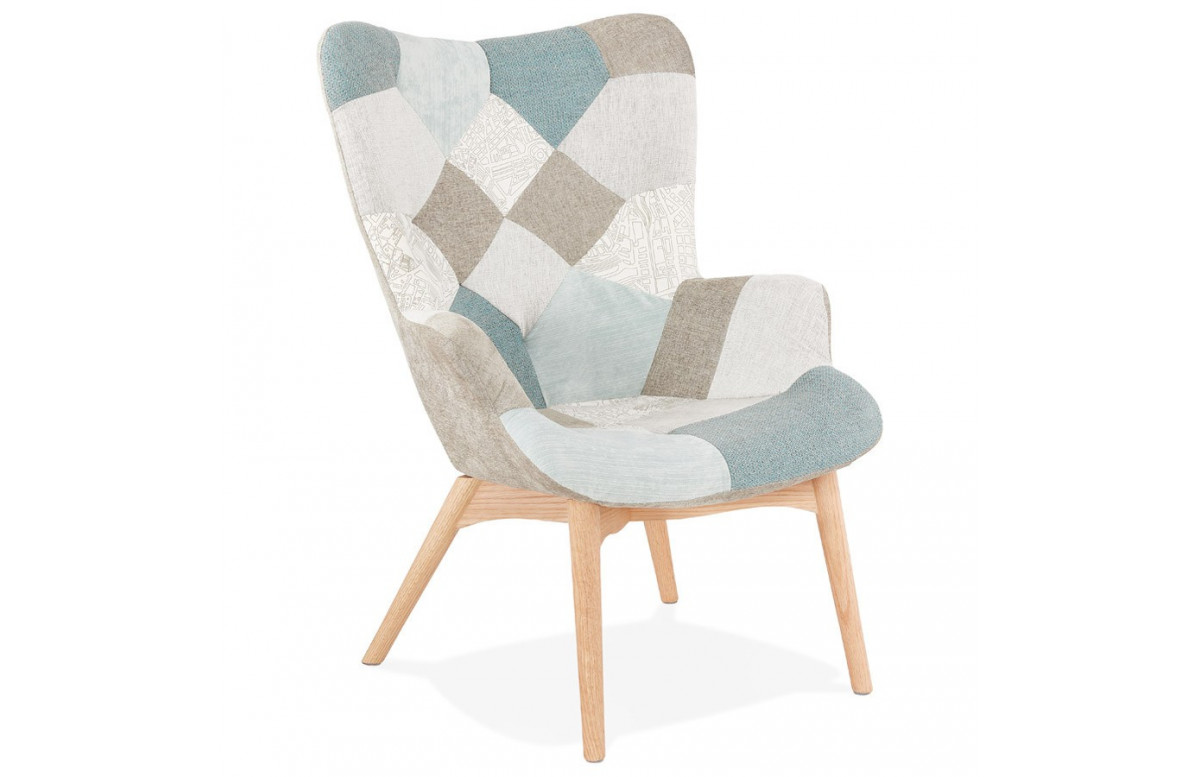 Fauteuil au look original et multicolore - Nana