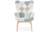 Fauteuil au look original et multicolore - Nana