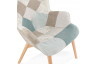 Fauteuil au look original et multicolore - Nana