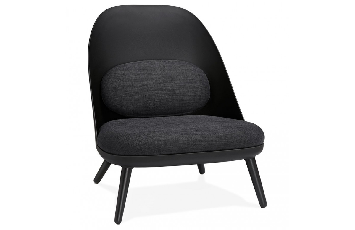 Fauteuil en polypropylène et textile - Kajol