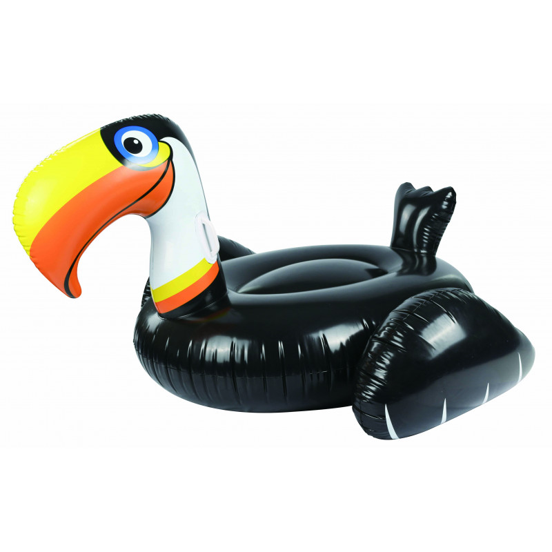 TOUCAN MINNIE ÎLE GÉANTE GONFLABLE MATELAS DE MER PISCINE 180 X