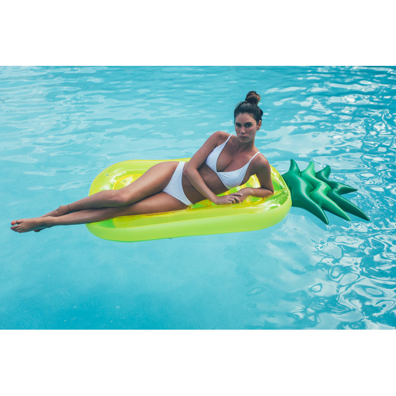 BESTA - Bouée Piscine Ananas, Flotteur Gonflable Piscine, Grand