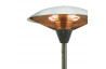 Parasol chauffant extérieur électrique rétractable Milan gris Favex