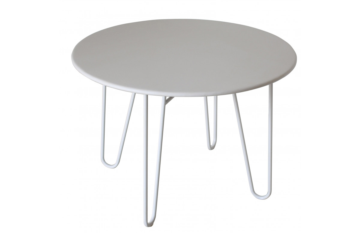 Table blanche 4 personnes DELORM