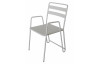 Fauteuil design blanc DELORM