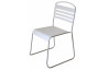 Chaise design blanche DELORM