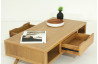 Table basse teck naturel DELORM